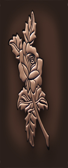 667 DLJ-073-CP Copper Rose